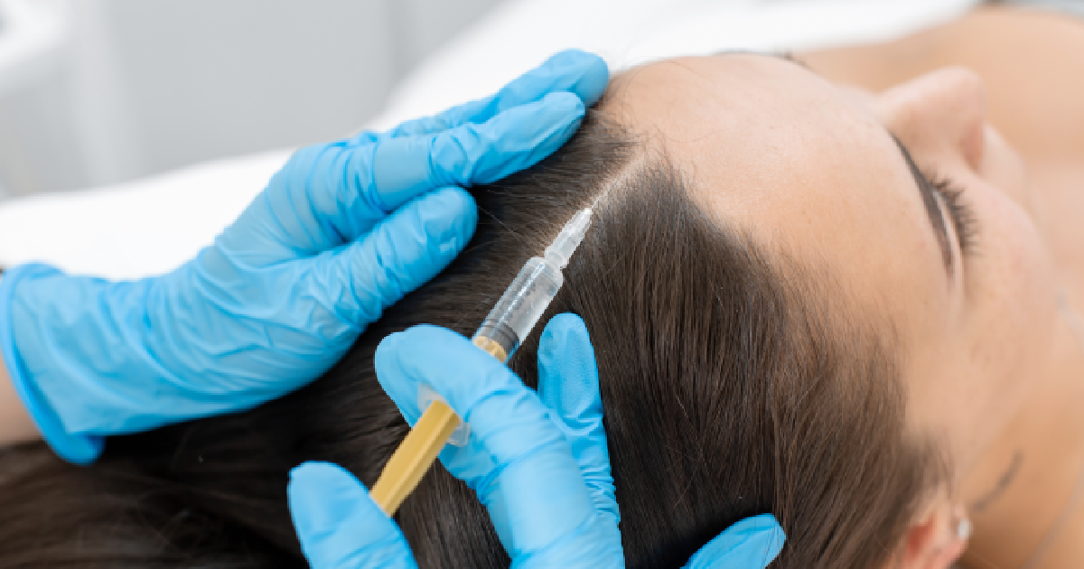Women taking PRP in Miami Lakes, FL
